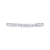 Diamond Wedding Band in 14K White Gold