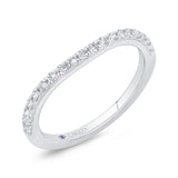 Diamond Wedding Band in 14K White Gold