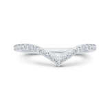 Diamond Wedding Band in 14K White Gold