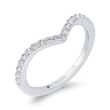 Diamond Wedding Band in 14K White Gold