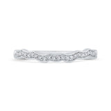 Diamond Wedding Band in 14K White Gold
