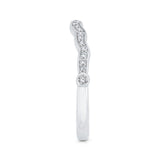 Diamond Wedding Band in 14K White Gold