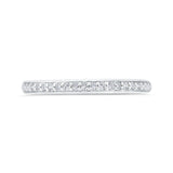 Diamond Wedding Band in 14K White Gold