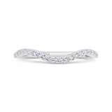 Diamond Wedding Band in 14K White Gold