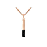Bulova Stainless Steel Luxury Jewelry Mens Necklace