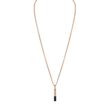 Bulova Stainless Steel Luxury Jewelry Mens Necklace