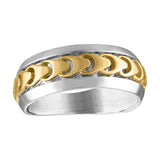 Bulova Sterling Silver 925 Classic Jewelry Mens Ring