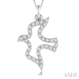 Dove Diamond Fashion Pendant