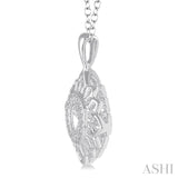 Silver Emotion Diamond Fashion Pendant