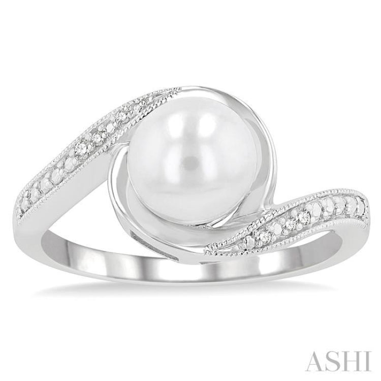 Pearl vintage engagement ring, Vintage ring set unique pearl ring, Pearl  engagement ring, 14k gold pearl ring, Freshwater pearl ring | Benati