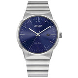 CITIZEN Eco-Drive Modern Eco Axiom Mens Stainless Steel