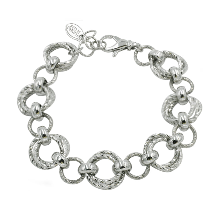 Sterling Silver Womens Bracelet