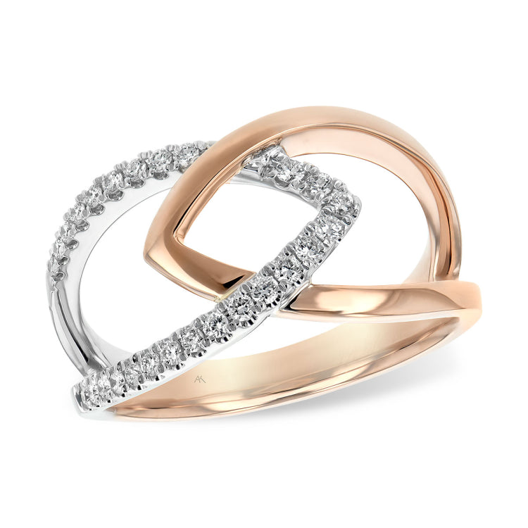 14Kt Gold Ladies Diamond Ring