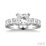 Semi-Mount Diamond Engagement Ring