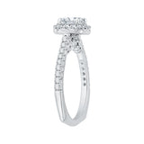 14 Kt White Gold Promezza Bridal Engagement Ring