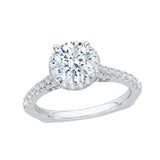 14 Kt White Gold Promezza Bridal Engagement Ring