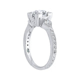 14 Kt White Gold Carizza Boutique Bridal Engagement Ring