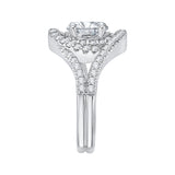 14 Kt White Gold Promezza Bridal Engagement Ring