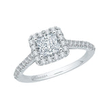 14 Kt White Gold Promezza Bridal Engagement Ring