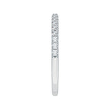 14 Kt White Gold Carizza Boutique Bridal Wedding Band