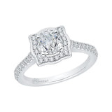 14 Kt White Gold Promezza Bridal Engagement Ring