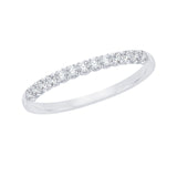 14 Kt White Gold Promezza Bridal Wedding Band