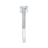 14 Kt White Gold Carizza Boutique Bridal Engagement Ring