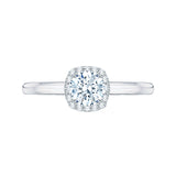 14 Kt White Gold Promezza Bridal Engagement Ring