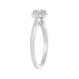 14 Kt White Gold Promezza Bridal Engagement Ring