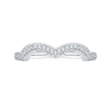 14 Kt White Gold Promezza Bridal Wedding Band