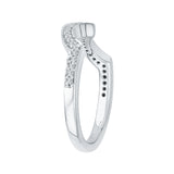 14 Kt White Gold Promezza Bridal Wedding Band