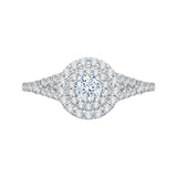 14 Kt White Gold Promezza Bridal Engagement Ring