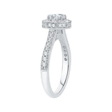 14 Kt White Gold Promezza Bridal Engagement Ring