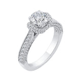 14 Kt White Gold Promezza Bridal Engagement Ring