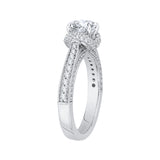 14 Kt White Gold Promezza Bridal Engagement Ring