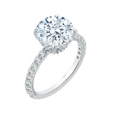 18 Kt White Gold Carizza Boutique Bridal Engagement Ring