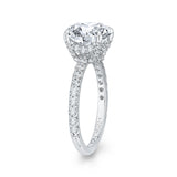 18 Kt White Gold Carizza Boutique Bridal Engagement Ring