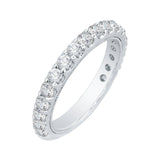 18 Kt White Gold Carizza Boutique Bridal Wedding Band