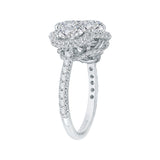 18 Kt White Gold Promezza Bridal Engagement Ring