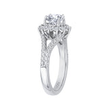 14 Kt White Gold Promezza Bridal Engagement Ring