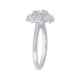 14 Kt White Gold Promezza Bridal Engagement Ring