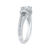 14 Kt White Gold Carizza Boutique Bridal Engagement Ring