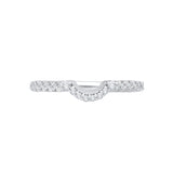 14 Kt White Gold Promezza Bridal Wedding Band