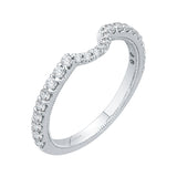 14 Kt White Gold Promezza Bridal Wedding Band