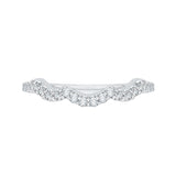 14 Kt White Gold Promezza Bridal Wedding Band