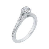 14 Kt White Gold Promezza Bridal Engagement Ring