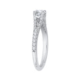 14 Kt White Gold Promezza Bridal Engagement Ring