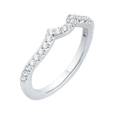 14 Kt White Gold Promezza Bridal Wedding Band