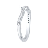 14 Kt White Gold Promezza Bridal Wedding Band