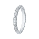 14 Kt White Gold Promezza Bridal Wedding Band